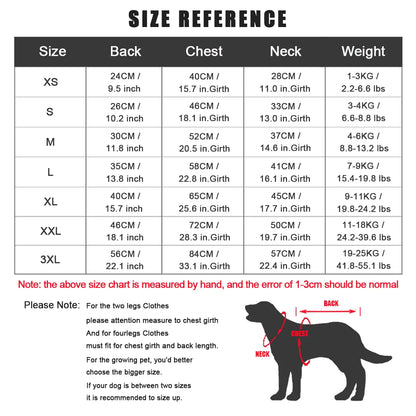 Windproof Dog Face Puffer Jacket
